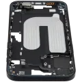 Mid-Frame Housing W/ Small Parts For iPhone 16 Plus (EU / Global Version) (Used OEM Pull: Grade C) (Black)