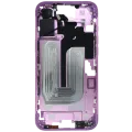 Mid-Frame Housing W/ Small Parts For iPhone 16 Plus (EU / Global Version) (Used OEM Pull: Grade C) (Pink)