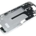 Mid-Frame Housing W/ Small Parts For iPhone 16 Plus (EU / Global Version) (Used OEM Pull: Grade C) (White)