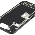 Mid-Frame Housing W/ Small Parts For iPhone 16 Pro (EU / Global Version) (Used OEM Pull: Grade C) (Black Titanium)