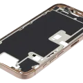 Mid-Frame Housing W/ Small Parts For iPhone 16 Pro (EU / Global Version) (Used OEM Pull: Grade C) (Desert Titanium)