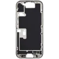 Mid-Frame Housing W/ Small Parts For iPhone 16 Pro (EU / Global Version) (Used OEM Pull: Grade C) (White Titanium)