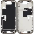 Mid-Frame Housing W/ Small Parts For iPhone 16 Pro Max (EU / Global Version) (Used OEM Pull: Grade C) (Natural Titanium)