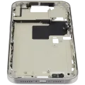 Mid-Frame Housing W/ Small Parts For iPhone 16 Pro Max (EU / Global Version) (Used OEM Pull: Grade C) (White Titanium)