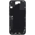 Mid-Frame Housing W/ Charging Port Flex & Small Parts For iPhone 16 Plus (US Version) (Used OEM Pull: Grade C) (Black)