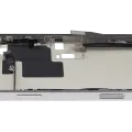 Mid-Frame Housing W/ Charging Port Flex & Small Parts For iPhone 16 Pro Max (US Version) (Used OEM Pull: Grade C) (White Titanium)