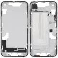 Mid-Frame Housing W/ Small Parts For iPhone 16e / 17e (US Version) (Used OEM Pull: Grade A) (White)