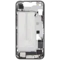 Mid-Frame Housing W/ Charging Port Flex & Small Parts For iPhone 16e / 17e (EU / Global Version) (Used OEM Pull: Grade A) (White)