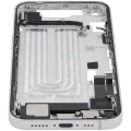 Mid-Frame Housing W/ Charging Port Flex & Small Parts For iPhone 16e / 17e (EU / Global Version) (Used OEM Pull: Grade A) (White)