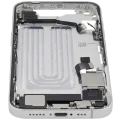 Mid-Frame Housing W/ Charging Port Flex & Small Parts For iPhone 16e / 17e (US Version) (Used OEM Pull: Grade A) (White)