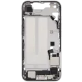 Mid-Frame Housing W/ Charging Port Flex & Small Parts For iPhone 16e / 17e (US Version) (Used OEM Pull: Grade A) (White)