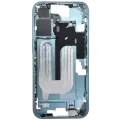 Mid-Frame Housing W/ Small Parts For iPhone 16 (US Version) (Used OEM Pull: Grade B) (Teal)