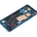 OLED Assembly With Frame For OPPO Find X3 / X3 Pro (Refurbished) (Blue)