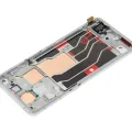 OLED Assembly With Frame For OPPO Find X3 / X3 Pro (Refurbished) (White)