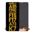 OLED Assembly Without Frame For OPPO Reno 3 / A91 / Find X2 Lite / F15 / F17 / A73 4G / K7 5G (Refurbished) (All Colors)