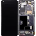 OLED Assembly With Frame For OPPO Find X2 Pro (Refurbished) (Black)