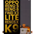OLED Assembly Without Frame For OPPO Reno 5 / Reno 6 / Find X3 Lite / Reno5 K / K9 (Refurbished) (All Colors)
