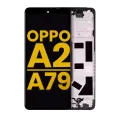 LCD Assembly With Frame For OPPO A2 5G / A79 5G (Refurbished) (All Colors)