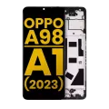 LCD Assembly With Frame For OPPO A98 / A1 (2023) (Refurbished) (All Colors)