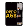 LCD Assembly With Frame For OPPO A5s (Refurbished) (All Colors)