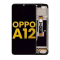 LCD Assembly With Frame For OPPO A12 (Refurbished) (All Colors)