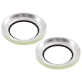 Casper Camera Lens Protector for iPhone 15 / 15 Plus (Green) (Clear)