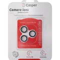 Захист скла камери Casper для iPhone 15 Pro / 15 Pro Max (сріблястий) (прозоре)