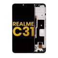 LCD Assembly With Frame For Realme C31 (Refurbished) (All Colors)