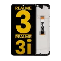 LCD Assembly With Frame For Realme 3 / 3i (Refurbished) (All Colors)
