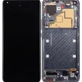OLED Assembly With Frame For Xiaomi Mi 11 (Refurbished) (Black)