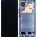 OLED Assembly With Frame For Xiaomi Mi 11 (Refurbished) (Violet)