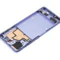 OLED Assembly With Frame For Xiaomi Mi 11 (Refurbished) (Violet)