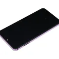 OLED Assembly With Frame For Xiaomi Mi 9 SE (Refurbished) (Violet)