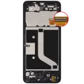 LCD Assembly With Frame For TCL 40T (Refurbished) (All Colors)
