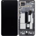 Дисплейний модуль (LCD) з рамкою для Xiaomi Redmi K30S / Mi 10T / Mi 10T Pro 5G (Refurbished) (Cosmic Black)