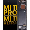 OLED Assembly With Frame For Xiaomi Mi 11 Pro / Mi 11 Ultra (Refurbished) (Black)