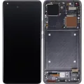 OLED Assembly With Frame For Xiaomi Mi 11 Pro / Mi 11 Ultra (Refurbished) (Black)