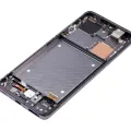 OLED Assembly With Frame For Xiaomi Mi 11 Pro / Mi 11 Ultra (Refurbished) (Black)