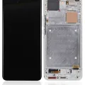 OLED Assembly With Frame For Xiaomi Mi 11 Pro / Mi 11 Ultra (Refurbished) (Ceramic White)