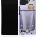OLED Assembly With Frame For Xiaomi Mi 11 Pro (Refurbished) (Purple)