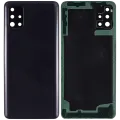 Back Cover Glass With Camera Lens For Samsung Galaxy A51 4G (A515 / 2019) (Aftermarket Plus) (Prism Crush Black)