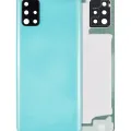 Back Cover Glass With Camera Lens For Samsung Galaxy A51 4G (A515 / 2019) (Aftermarket Plus) (Prism Crush Blue)