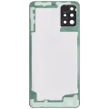 Back Cover Glass With Camera Lens For Samsung Galaxy A51 4G (A515 / 2019) (Aftermarket Plus) (Prism Crush Blue)