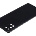 Back Cover Glass With Camera Lens For Samsung Galaxy A31 (A315 / 2020) (Aftermarket Plus) (Prism Crush Black)