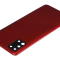Back Cover Glass With Camera Lens For Samsung Galaxy A31 (A315 / 2020) (Aftermarket Plus) (Prism Crush Red)