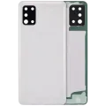 Back cover Glass With Camera Lens For Samsung Galaxy A31 (A315 / 2020) (Aftermarket Plus) (Prism Crush White)
