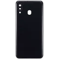 Back Cover Glass With Camera Lens For Samsung Galaxy A30 (A305 / 2019) (Aftermarket Plus) (Black)