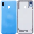 Back Cover Glass With Camera Lens For Samsung Galaxy A30 (A305 / 2019) (Aftermarket Plus) (Blue)