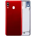 Back Cover Glass With Camera Lens For Samsung Galaxy A30 (A305 / 2019) (Aftermarket Plus) (Red)