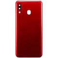 Back Cover Glass With Camera Lens For Samsung Galaxy A30 (A305 / 2019) (Aftermarket Plus) (Red)